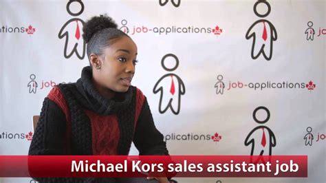 how to get a job at michael kors|michael kors sales assistant.